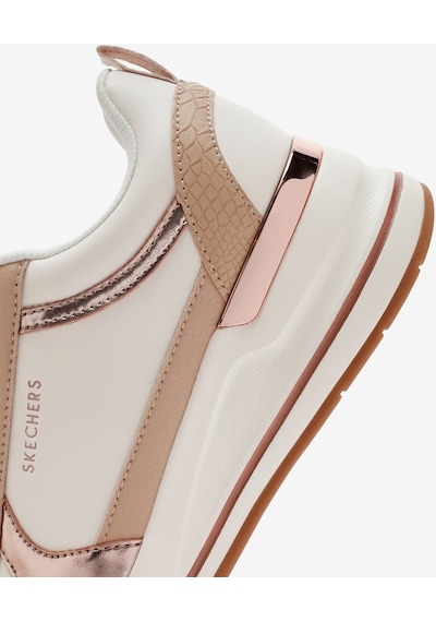 Skechers Billion 2 - Fine Shine Kadın Beyaz Günlük Ayakkabı 177345 Wnt Beyaz