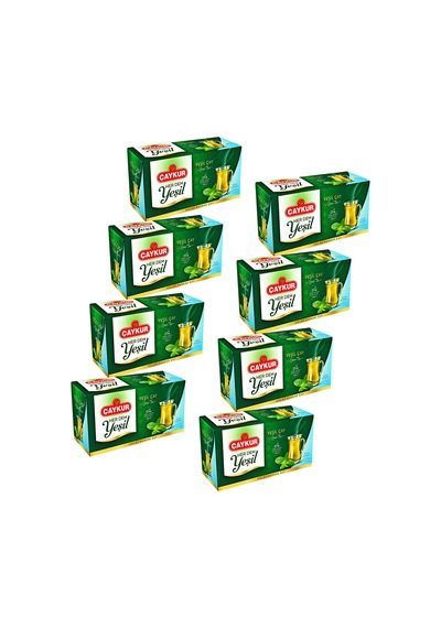 Herdem Yeşil Çay Süzen Poşet Naneli 1,6gr 25 Adet Sekizli Paket