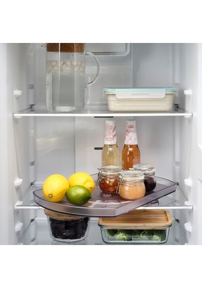 Ikea Snurrad Buzdolabı İçin Dönen Tabla, Şeffaf