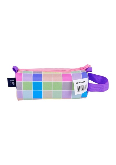 Gap Kids Açık Pembe Kadın Kalem Çantası Gap Kıds Oval Kalem Çantası Çok Renkli