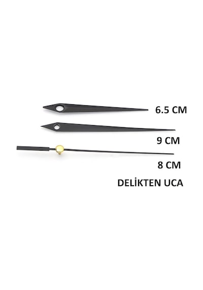 1 Adet Duvar Saati Mekanizması , Askısız , Şaft Uzunluğu 28 Mm , (548261937)