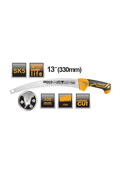 Ingco HPS3308 13" Budama Testeresi 330 MM