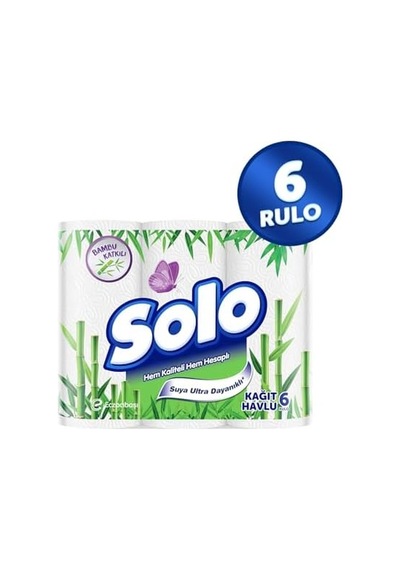 Bambu Kağıt Havlu 6'lı