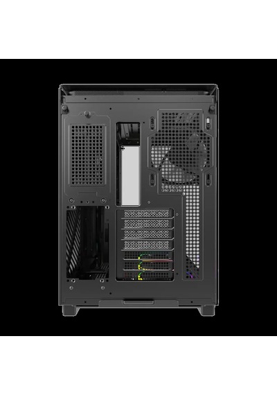 Montech King 95 Pro Siyah Orta Kule Çift Bölmeli Kasa 6 Argb Fand İle 10 Port Argb Hub