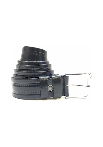Hakiki Manda Derisi Erkek Kemeri 413911040 - Siyah - 3.5 CM