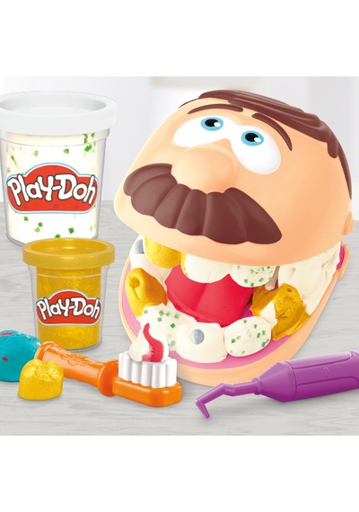 Play-doh Drill 'n Fill Diş Hekimi Oyun Hamuru Seti, 3 Yaş Ve Üzer Çok Renkli