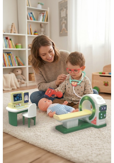 Ogi Mogi Toys Işıklı Ve Sesli Bilgisayarlı Tomografi Makinesi Medikal Oyun Seti