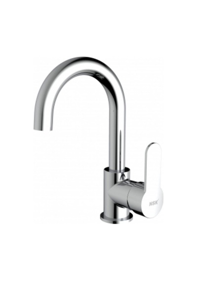 Nsk Molera N4013202 Kuğu Lavabo Bataryası Krom Gri