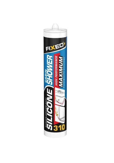 Fıxed Duşa Kabin Silikonu 330g, Duşa Kabin Silikonu Şeffaf
