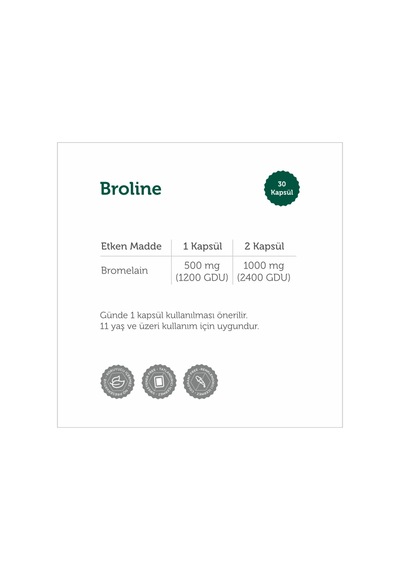 Hepaline 30 Tablet Ve Broline 30 Kapsül