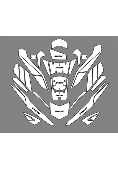 Pcx Ful Set 36 Parça 2025-2026 Tank Pad Set Çok Renkli 71219712