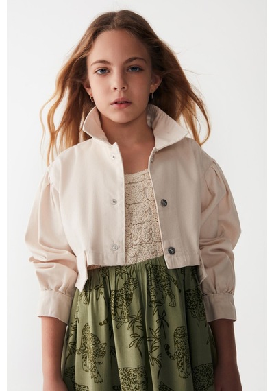 Nk Kids Kız Ceket 24ynk36704 Krem