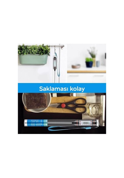 Dijital Gıda Termometresi Sıcaklık Derece Kutulu Et Süt Mama Yemek Isı Ölçer