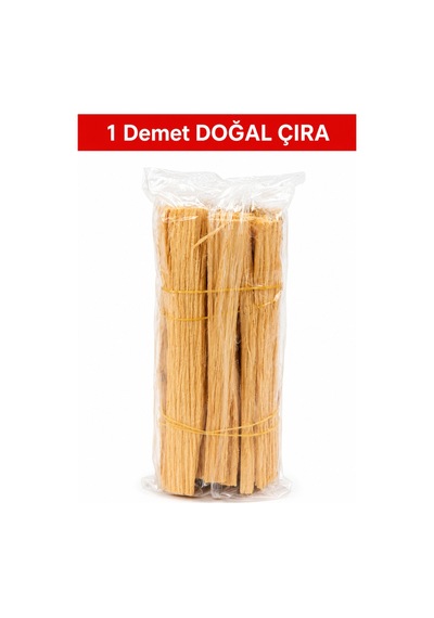 Çıra - Doğal Çıra Soba Şömine Mangal Kamp Ateşi Odun Tutuşturucu 1 Demet