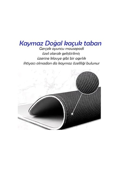 Harry Potter Hogwarts Oyun Gaming Klavye Mouse Pad Masa Matı 70x30 Cm