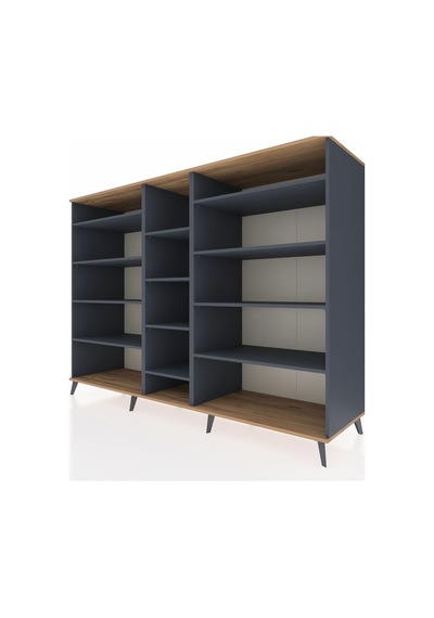 Kronos Dolap 11 Raflı 220x59x163 Antrasit-çam/antrasit Antrasit-çam/antrasit Kronos Dolap 11 Raflı 220x59x163 Antrasit-çam/antrasit Antrasit-çam/antrasit