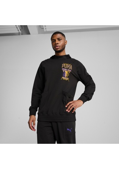 Puma Rıval Rage Tech Erkek Kapüşonlu Sweatshırt 685445 01 Siyah
