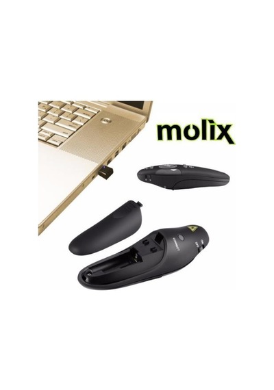 Molix 2.4 Ghz Kablosuz Taşınabilir Usb Powerpoint Sunum Kumanda