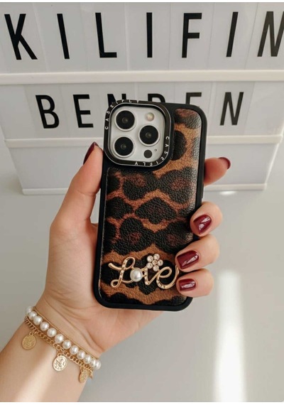 Apple Uyumlu iPhone 16 Leopar Desen Kılıf Modeli Leopar 4