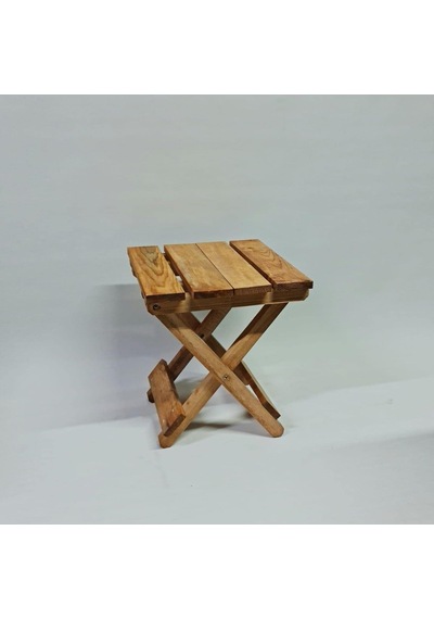 Trend Ahşap Katlanır Tabure 1 Adet 30 Cm X 36 Xm Çok Renkli