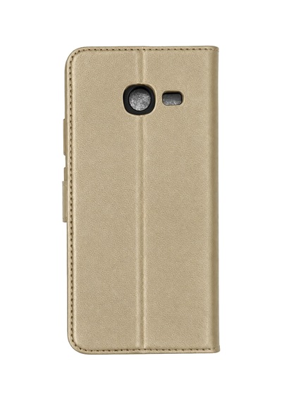 Newface - 896 - Samsung Uyumlu  Galaxy J4 Plus Trend S Plus Kapaklı Kılıf - Shophnrl - - Gold