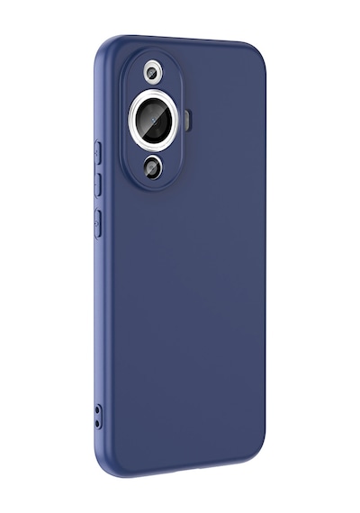 Huawei Nova 12s Kılıf Yumuşak Silikon Kamera Korumalı Lansman Pazarplus Lila