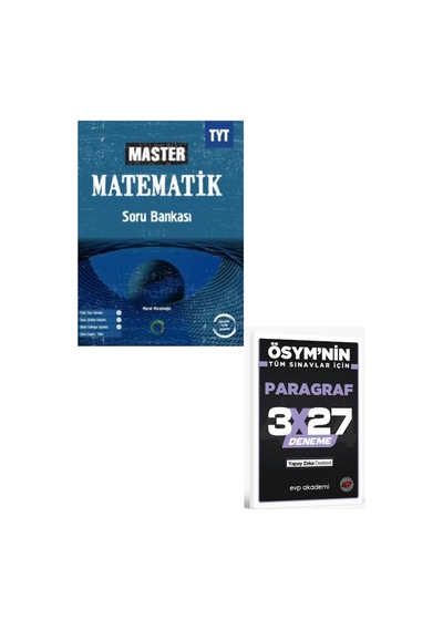 2027 Okyanus 2027 Tyt Master Matematik Soru Bankası+ Evp Akademi Paragraf