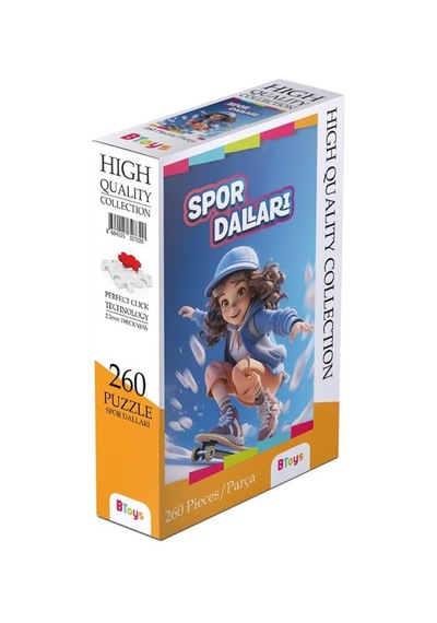 Btoys 260 Parça Puzzle Spor Dalları 9098