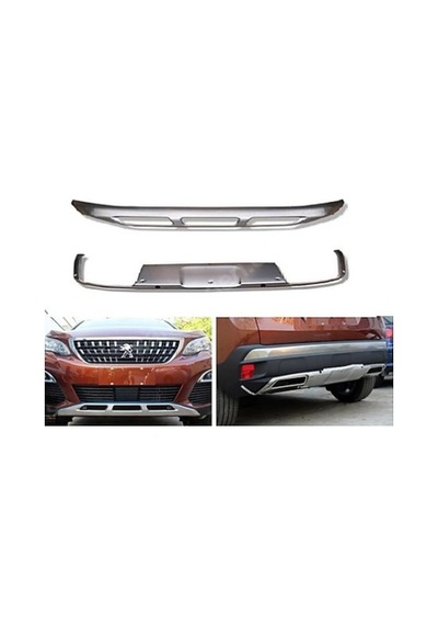Peugeot 3008 2016-2020 Ön Arka Difüzör Metal