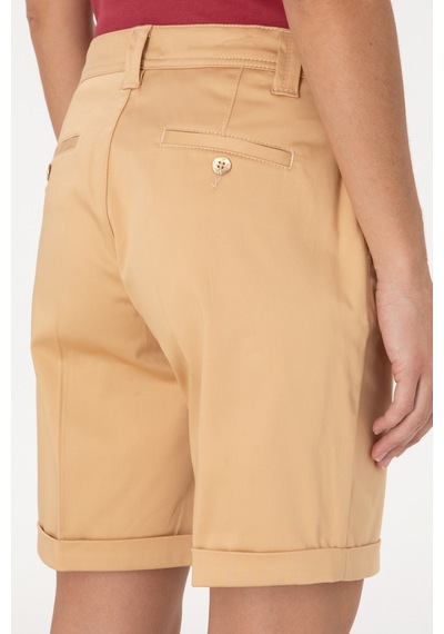 U.s. Polo Assn. Kadın Camel Şort / Bermuda 50299160-vr015 Camel