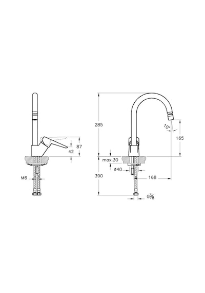 Artema A43058 Nuvo Banyo + A43401 Neva Soft Eviye + A42966 Nuvo Round Lavabo Bataryası  3'lü Set Krom