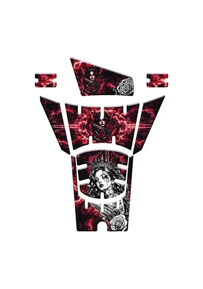 Hızlı Teker Honda Pcx 2025-2026 Red Queen Tank Pad