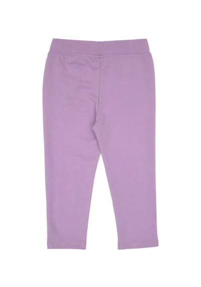 U.S. Polo Assn. Kız Çocuk Lila 3/4 Boy İnterlok Tayt 50306792-VR034