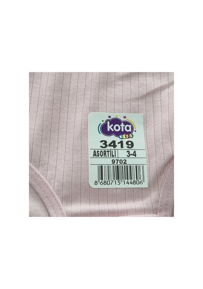 Uğur Bebe Kota Kız Çocuk Fitilli Doğal Pamuk Asorti 5adet Slip Külot Asorti Asorti
