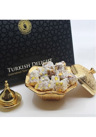 Altıncezve Orhan Efendi Çifte Kavrulmuş Antep Fıstıklı Hindistan Cevizli Lokum 200 G