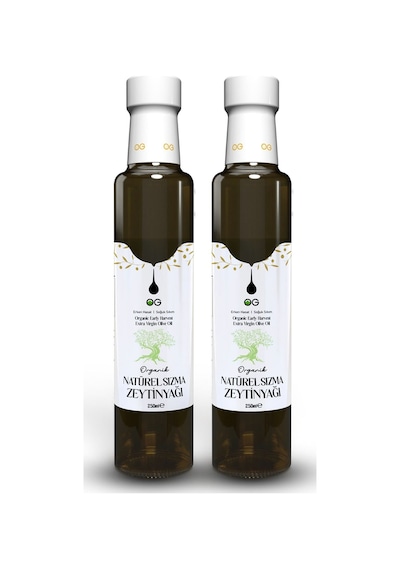 OG natural 2'li Organik Zeytinyağı 250 Ml Bebeklere Uygun 250 ML