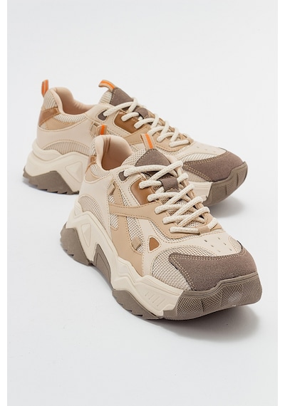 Luvishoes Lecce Bej-kahve Kadın Spor Ayakkabı Bej - Kahverengi Luvishoes Lecce Bej-kahve Kadın Spor Ayakkabı Bej - Kahverengi