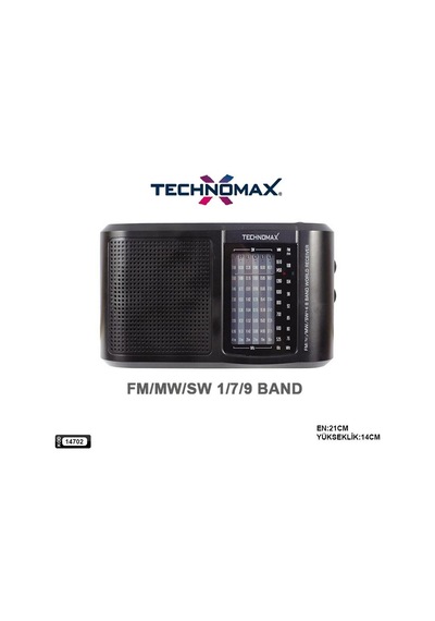 Radyo Pilli Fm 8 Band Dünya Radyosu Tm-6604 Çok Renkli