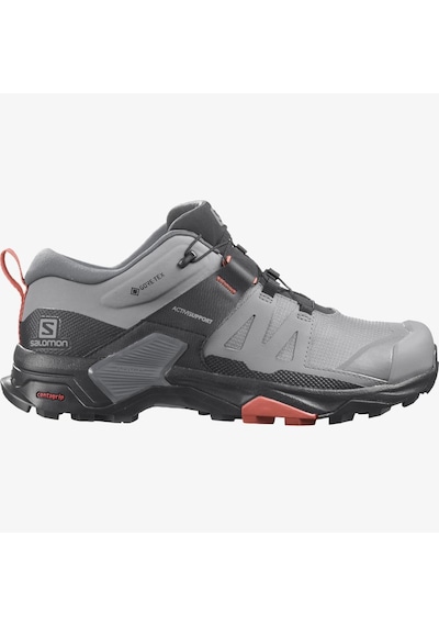 Salomon 416231 X Ultra 4 GTX W Alloy/Quiet Shade/Burnt Sienna Gri