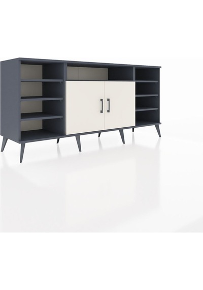 Hyperion Konsol 8 Raflı 2 Kapaklı 176x44x83 Antrasit-aytaşı/antrasit Aytaşı/antrasit Hyperion Konsol 8 Raflı 2 Kapaklı 176x44x83 Antrasit-aytaşı/antrasit Aytaşı/antrasit