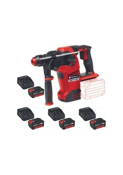 Einhell Herocco 36/28 36V Kırıcı Delici 4x4.0ah Set
