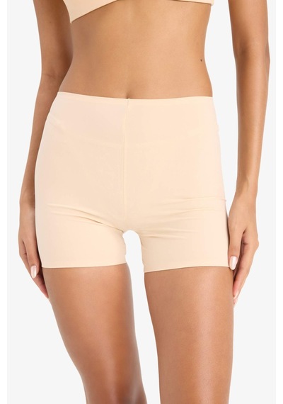 Defacto Fall in Love Yüksek Bel Boxer C3962AX25SP Bej