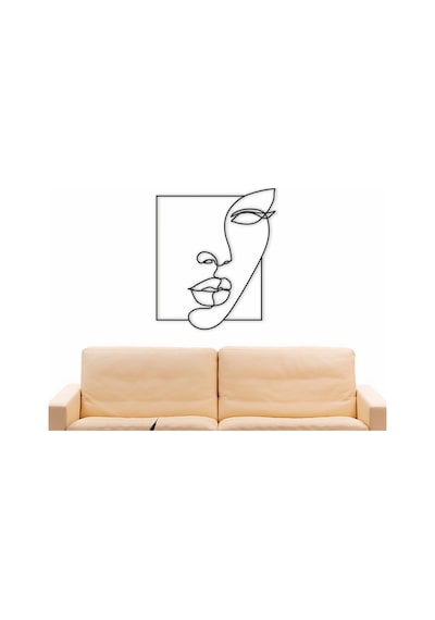 Kadın Silüet Women 3d Duvar Dekoru - Şık Ve Minimalist Tasarım 19cm