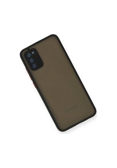 Samsung Galaxy Uyumlu A03s Kılıf Montreal Silikon Kapak C7786 Siyah