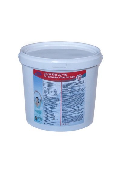 Deep Blue Gc 5 Kg Chlor Stabilize Triklor Granül %90 Aktif Klor