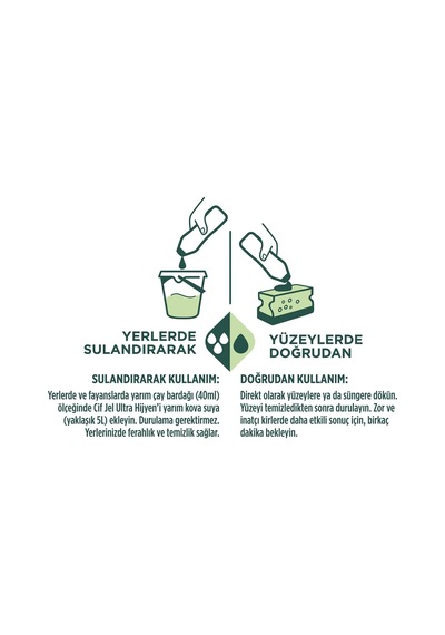 Jel Ultra Hijyen Tüm Yüzeyler Için Çamaşır Suyu Katkılı 750 Mlx3 Diğer