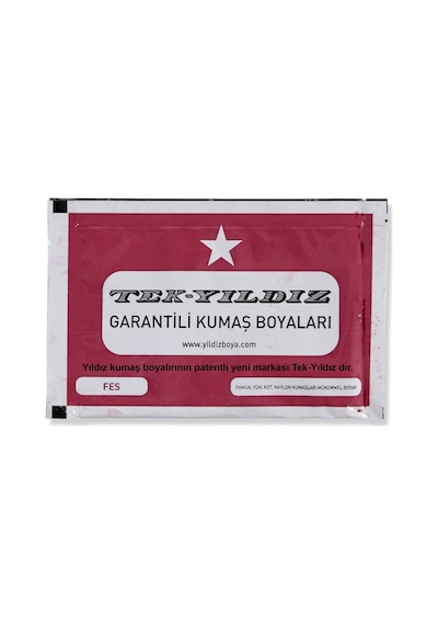 21 - Kumaş Boyası Fes Rengi 11 Gr 10