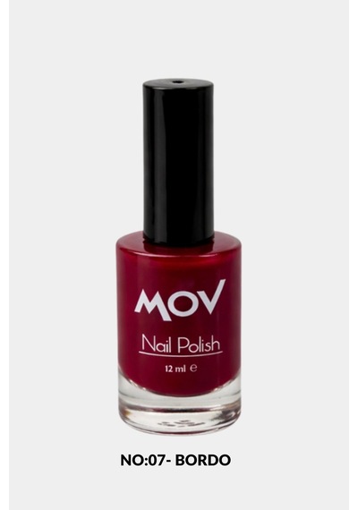 Mov Mov Oje No:07 Bordo 07 Rosewood