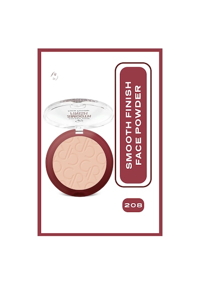 Smooth Fınısh Face Powder No: 208 - Pürüzsüz Bitişli Pudra 0