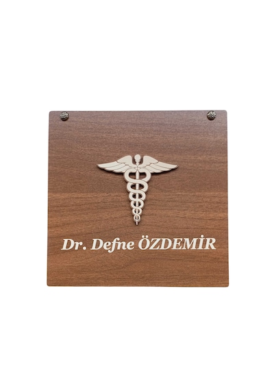 Kişiye Özel Ahşap Kutulu Doktor Çikolatası